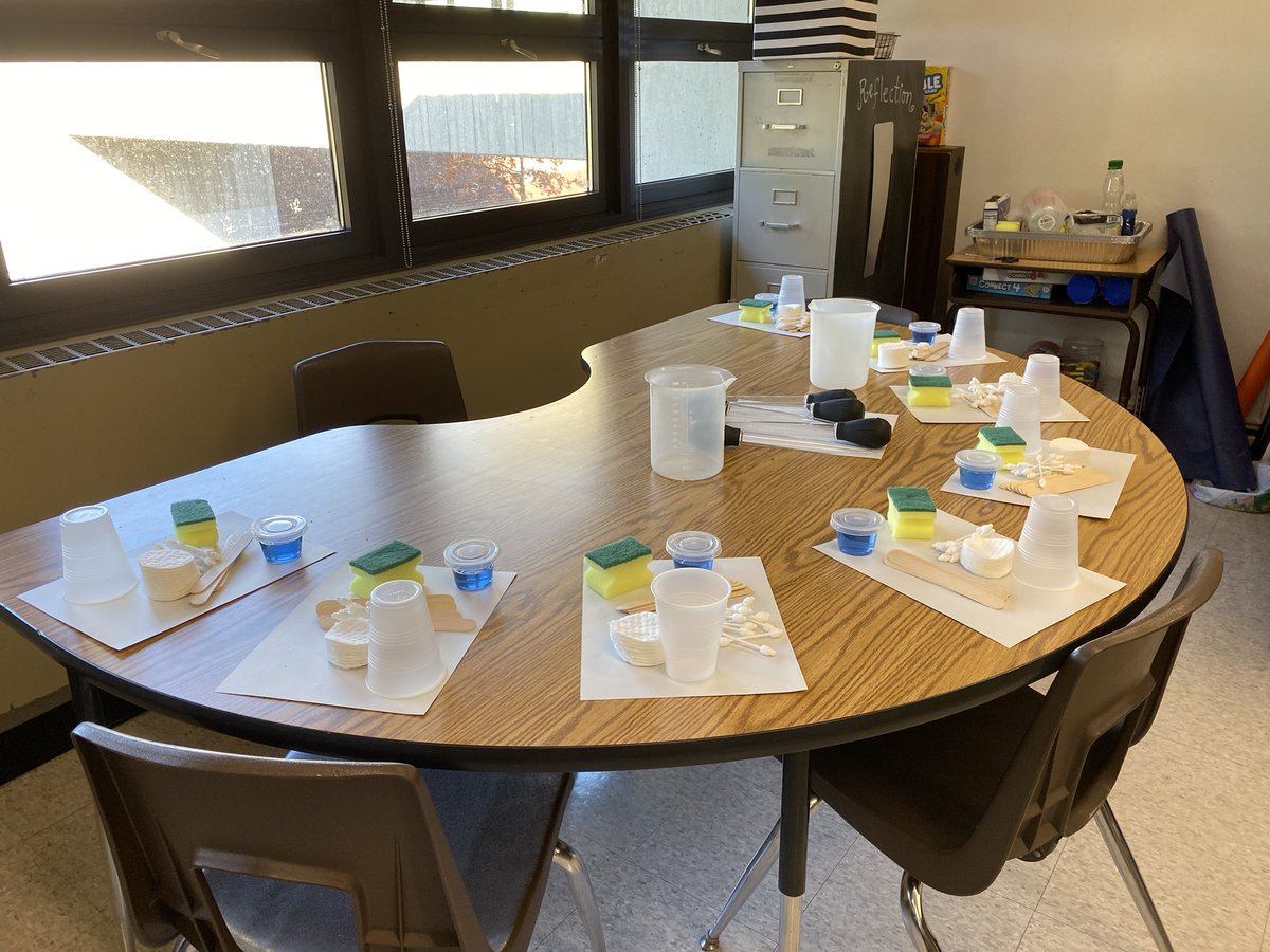 YonkersMHS's tweet photo. #SWBAT: Increase their understanding of an oil spill. Work in groups and devise a plan to clean an oil spill. #Ms.Samuels #YMS #8thGrade https://t.co/YyHpi0989R