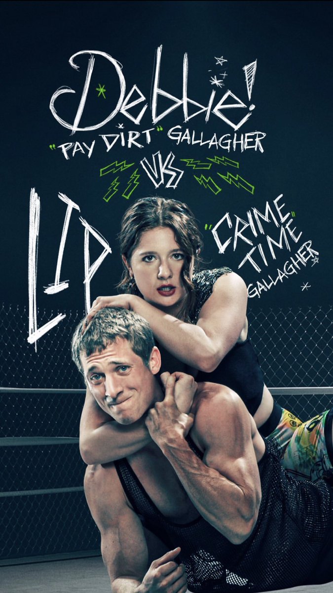 10 days. Debbie 👶 vs Lip🚬. Choose your fighter. 🥊 😏 RT for Debbie,  favorite for Lip. @SHO_Shameless @Showtime #shameless November 10th., image size:675x1200