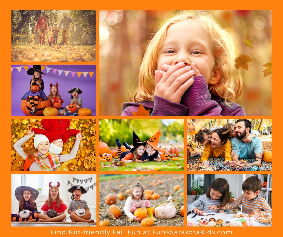 Your guide to kid-friendly fall fun in Sarasota, Manatee and surrounding areas: fun4sarasotakids.com/Whats-Happenin… #sarasota
