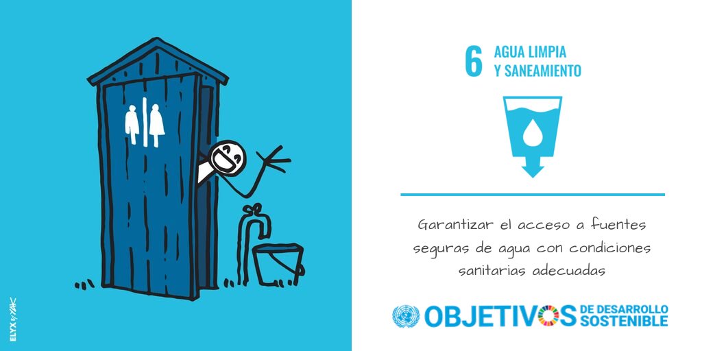 ONU_es's tweet photo. El acceso al agua, el saneamiento y la higiene es un derecho humano. Sin embargo, millones de personas todavía no cuentan con estos servicios básicos.

Los #ObjetivosMundiales buscan el acceso universal al agua limpia y el saneamiento de aquí a 2030. https://t.co/5PuoGzIRgR https://t.co/PuXKTsZS45