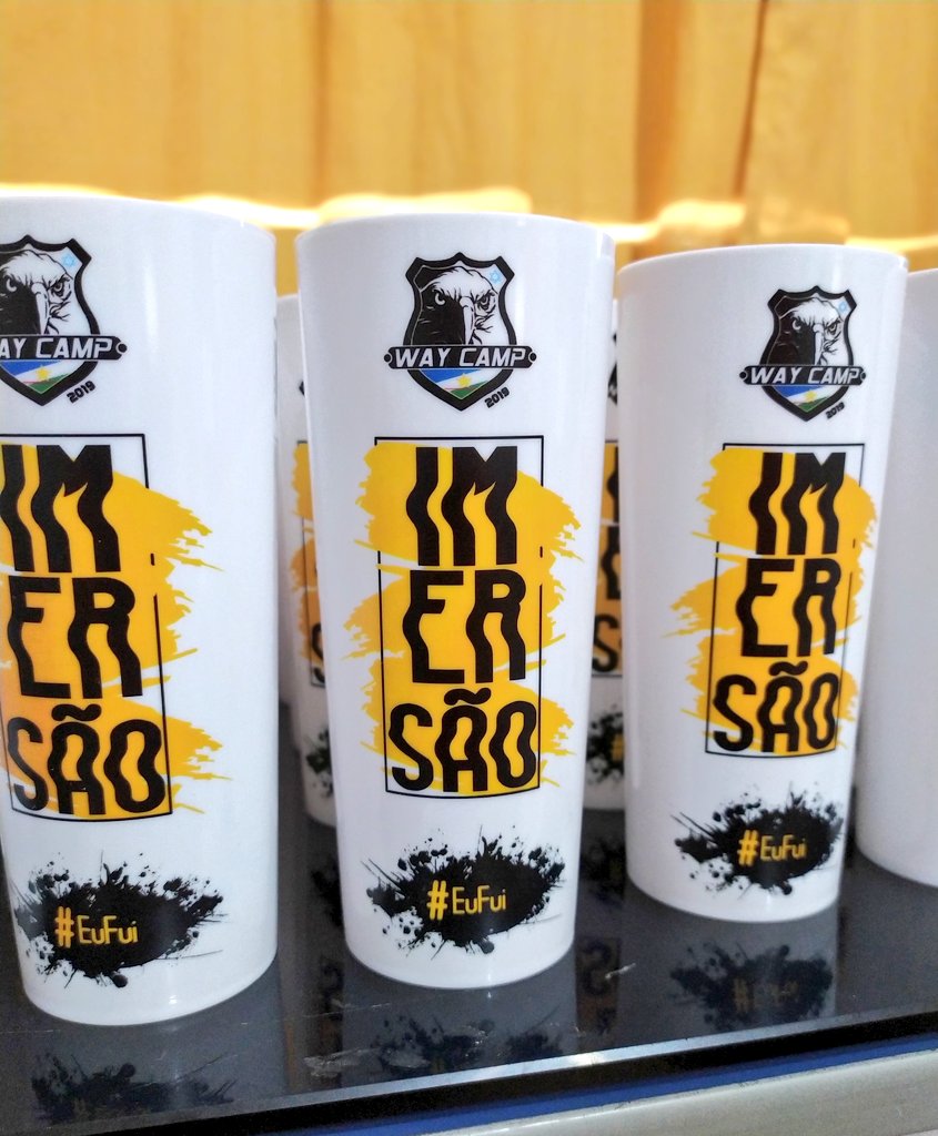 alanwalker7's tweet image. Mais uma belezinha criada e produzida... Esse é o simples que ficou um espetáculo transferido para o produto. *Postando, pq esse é especial e está indo diretamente embelezar nosso acampamento de JOVENS #WayCamping2019  #copolongdrink #PrintHelp