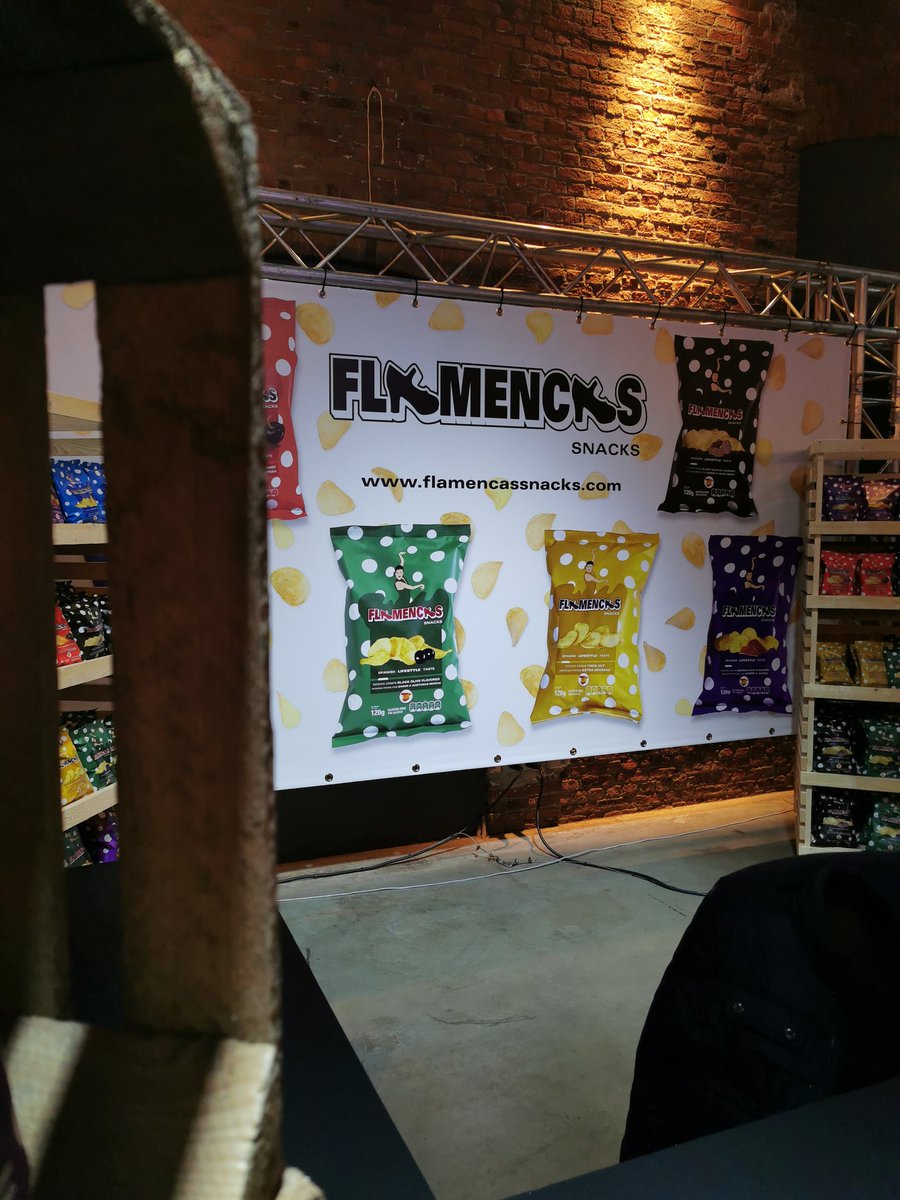 FlamencasSnacks's tweet photo. Ready to start in Belgium 🇧🇪💃🇪🇦

https://t.co/gSLKeZkjcZ

#chips #crisps #patatasfritas #snack #snacking #snacks #spain #espana https://t.co/ONRa5DCrr8