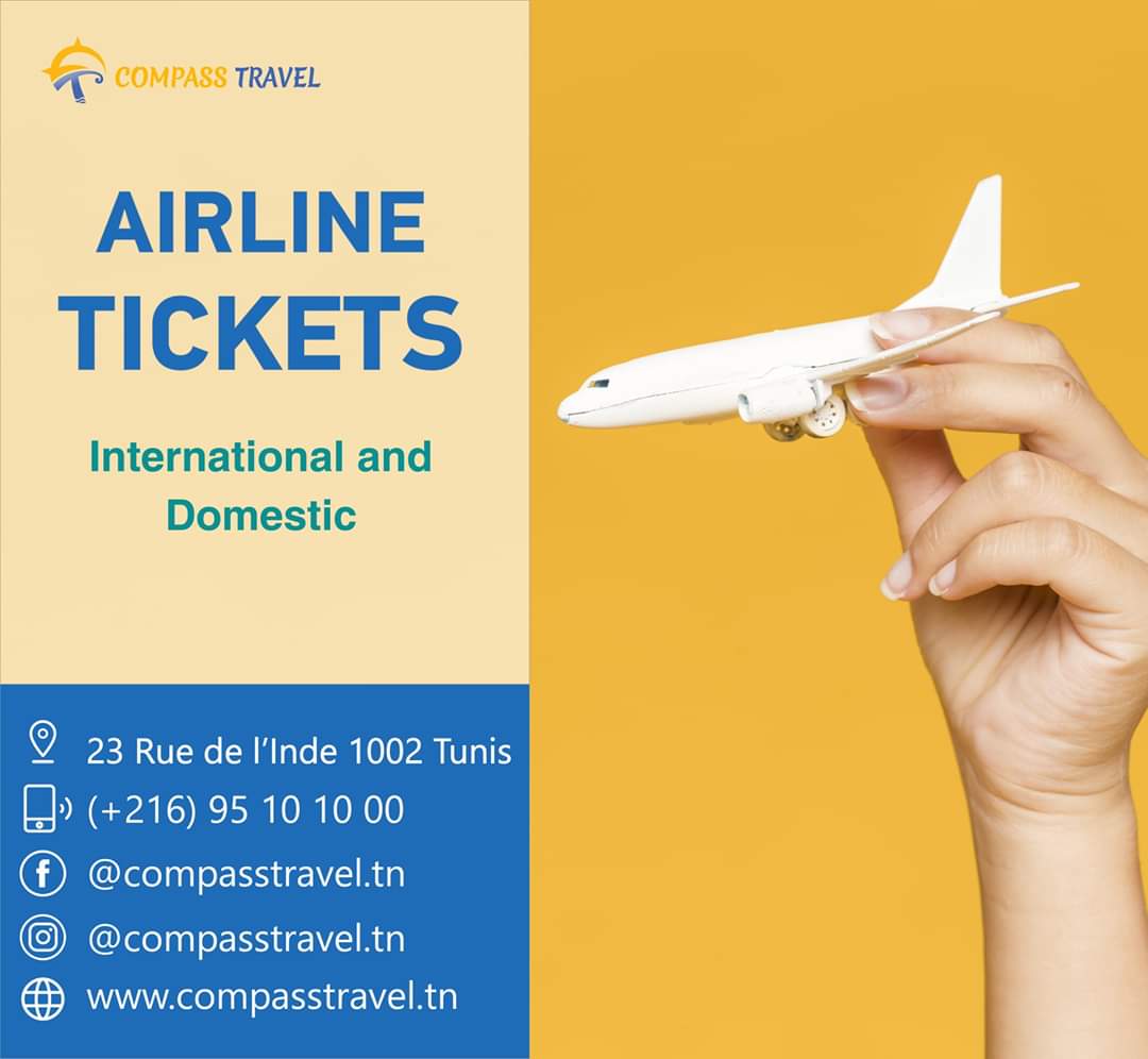 COMPASSTRAVEL3's tweet photo. We arrange #Travel_Package Tour, book #Affordable_Flights and find the #Best_Hotel_Accommodation, also we can assist your #Visa_Application.
💐🔊FOR INQUIRIES AND RESERVATIONS:🔊💐
☎️(+216) 71 83 22 22☎️
📱(+216) 95 10 10 00📱
🏠23 Rue de l'Inde - Lafayette 1002 Tunis.📌 https://t.co/uIhPWO3rBv