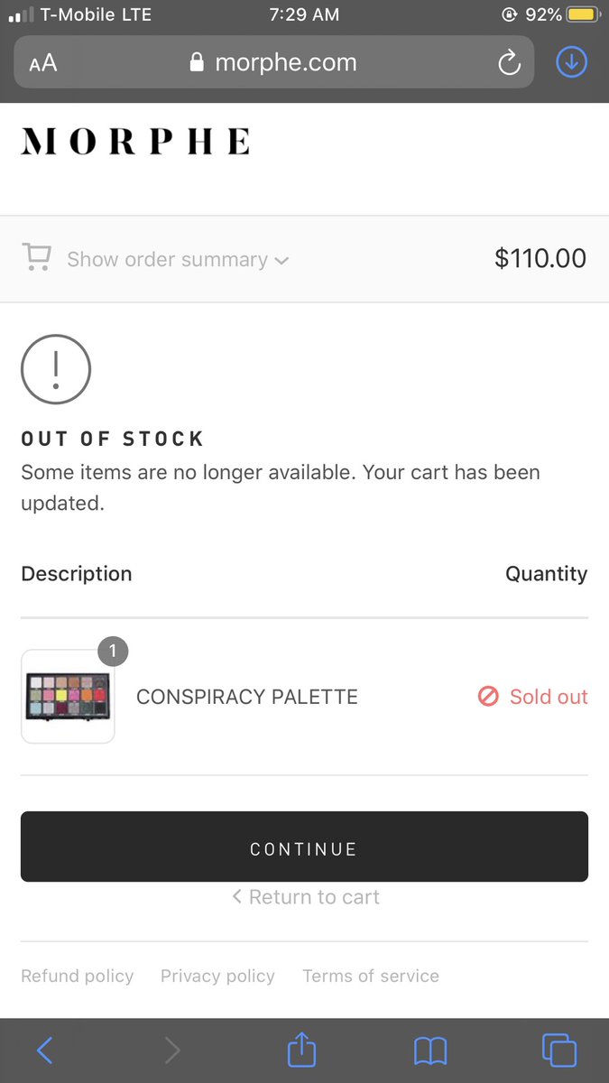 mtzdc's tweet photo. Sold out on morphe’s site daaaaamn  #shanedawsonxjeffreestar https://t.co/17FIxMIw0L