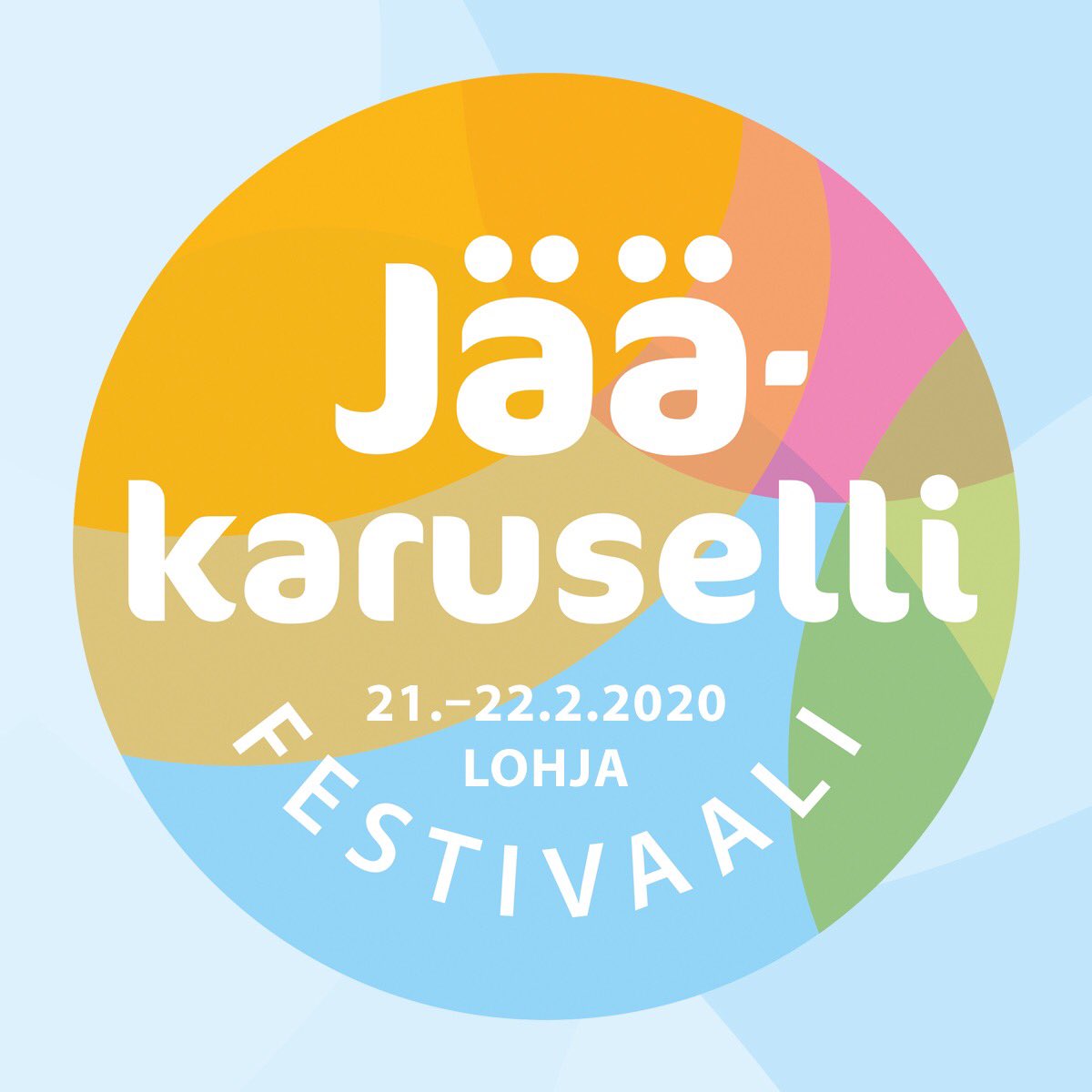 MinnaErmala's tweet photo. Vuoden 2018 jymymenestys Jääkarusellifestivaali pyörähtelee taas Aurlahden rantaan Lohjalla 21. - 22.2.2020.
Tervetuloa mukaan talven parhaaseen pyöritykseen! 💙
#jääkarusellifestivaali #visitlohja #talvenparaspyöritys #rakkauttajäällä https://t.co/IIzmUjTF9S https://t.co/L89oawelf3
