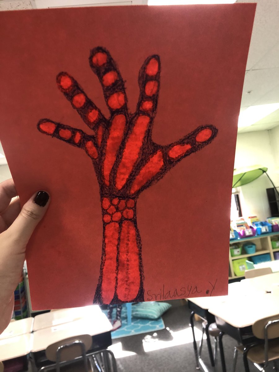KathrynSander's tweet photo. 1S completed the skeleton activity from @MysterySci today to close out the month of October! Their hard work and perseverance shows in their careful attention to detail 🦴 @CowlishawKoalas #rockishaw #sandersquad https://t.co/zOuwNvgwI2