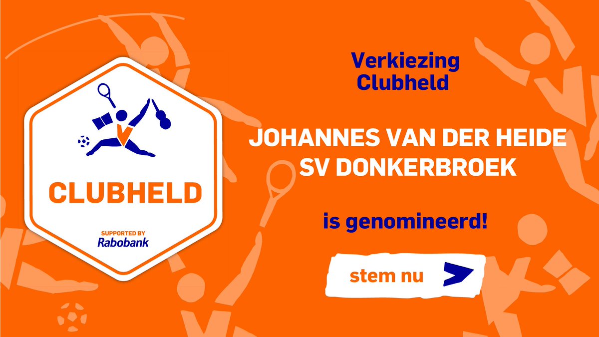 Anne1ies's tweet photo. Hoe meer stemmen, hoe meer kans op dat fantastische feest voor #SVDonkerbroek. Stem jij met mij mee? Delen is lief.
https://t.co/mKBKxS2kko

#clubheld #clubheld2019 #clubheldvanhetjaar #verkiezing #vrijwilliger #vrijwilligerswerk #stemmen #blijkvanwaardering #feest #donkerbroek https://t.co/OMdE7V466S