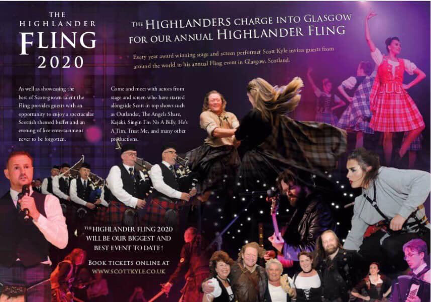 robbie_crossan's tweet photo. Join #Outlander Fans from around the world in Glasgow as @ScottJKyle1 (Ross The Smith) from season 2,  hosts the best Ceilidh you will ever attend. 

Meet up with some cast who have appeared on the show. 
Get your tickets now for the #HighlanderFling 2020
https://t.co/XlJQ1TmfV6 https://t.co/vjIZHrOoi1