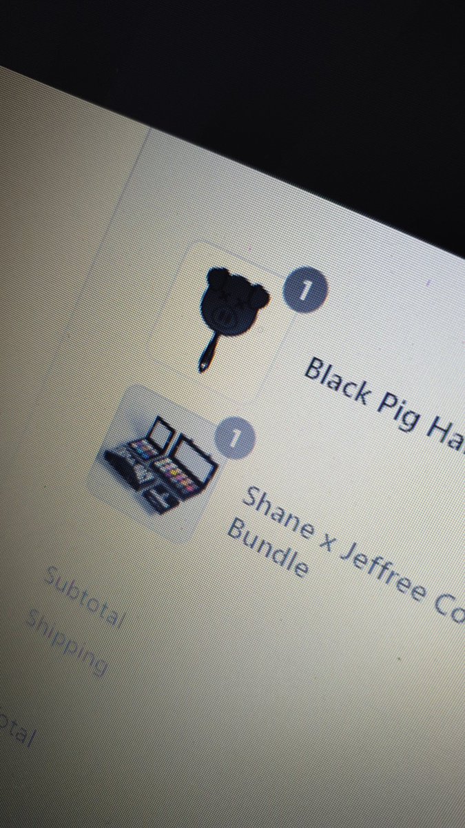 MidlandsThis's tweet photo. Me and my boyfriend just bought the Shane x Jeffree conspiracy pallete bundle &amp; black pig mirror. Had alarms set since it was announced for the 1st November! I can't wait to play around with it! Thank you @JeffreeStar @shanedawson for this amazing creation! https://t.co/FKH4h1nkQL