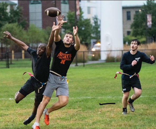 CWRUrec's tweet photo. 🏆 CHAMP DAY MATCHUPS 

Noon — SORORITY 
Phi Mu v.
Delta Gamma

1:00 pm — FRATERNITY 
Sigma Chi v.
Delta Sig

2:00 pm — OPEN
Dental Destroyers v.
Pierce 3 / Ferae Naturae

3:00 pm — CO-REC
Thicker Filaments v.
The Clarke Babez

Sunday, 11/3 — at DiSanto 🏈
#ChampDay #CWRUim #cwru https://t.co/3JYPqEf1ag