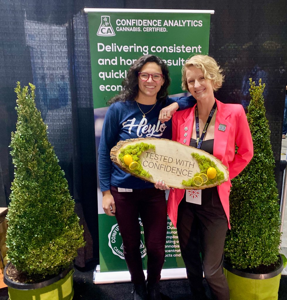ConfAnalytics's tweet photo. We are grateful for our partnerships with top brands like @heylocannabis. Lo goes above and beyond with her brand to be honest and transparent and we are pleased to have them as part of the Tested With Confidence program. #testedwithconfidence #aboveandbeyond #cannabistesting https://t.co/5iMiqkloX2