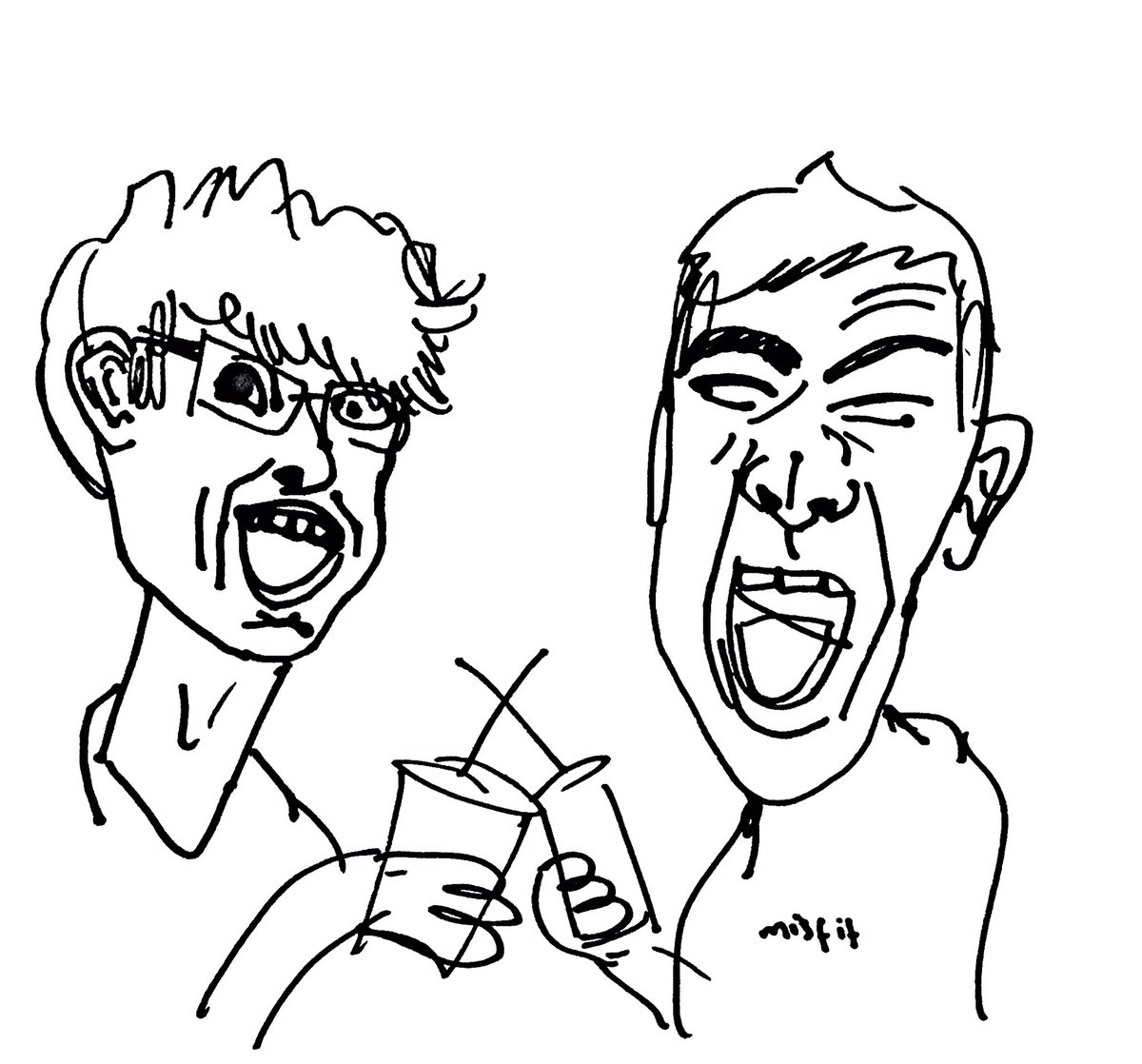 poorlydrawnGA's tweet photo. the boys r back. everyone going to the oxford show go HARD tonight !!!!!!!‼️‼️ https://t.co/ypodX77a5j