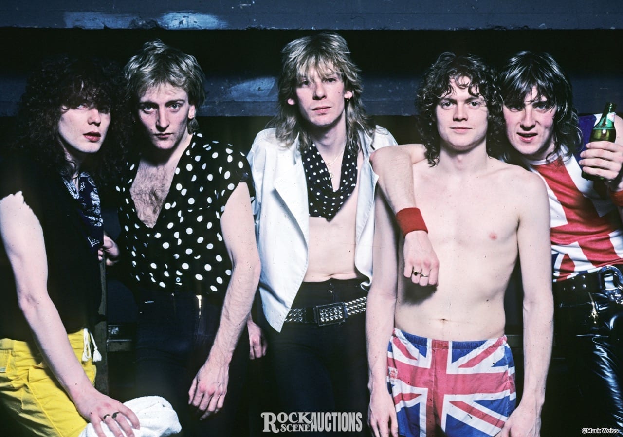 Happy Birthday to Rick Allen, born November 1, 1963.
Def Leppard 1983  