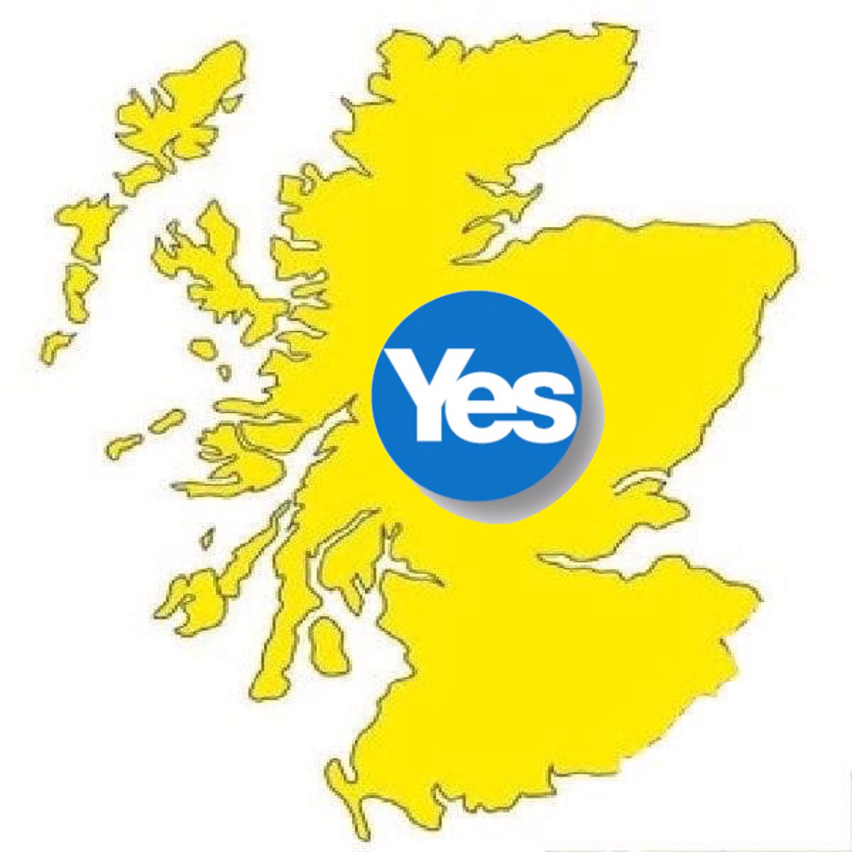 hopeoverfear01's tweet photo. Paint Scotland yellow. 

Vote @theSNP in this general election. 

We need to send a message pre-referendum. 

Let’s send that message. https://t.co/Kq4Nq0OqWQ