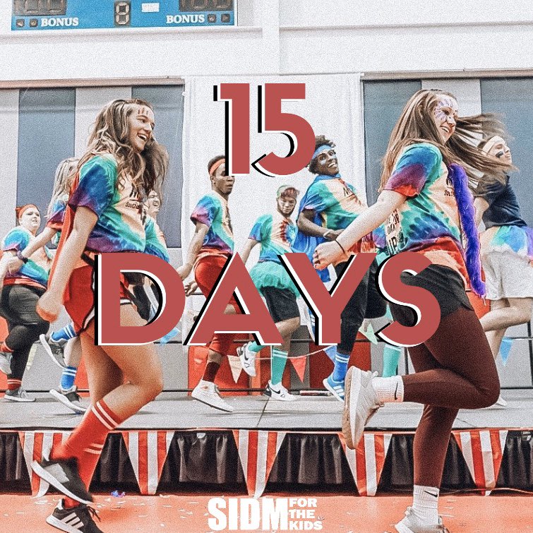 1 5  D A Y S until DM!!!!! There’s still time to sign up and start fundraising, so don’t hesitate!! Start today and get PUMPED for November 16th🐆 #GetWildForTheLifeOfAChild