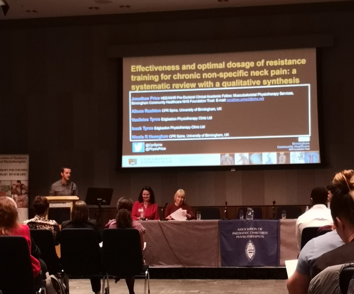 StephTPhysio's tweet photo. Great to see a fellow @BHPClinAc student presenting his #PCAF work at #Physio19, well done @PhysioPrice https://t.co/MN0xMAjWvv