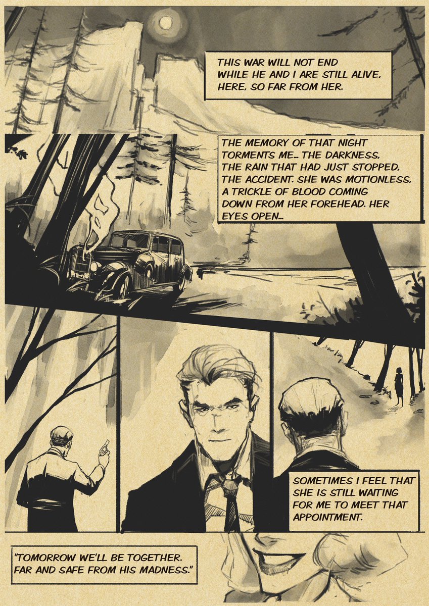 ¬-(0_O )  #Noirvember #comic 