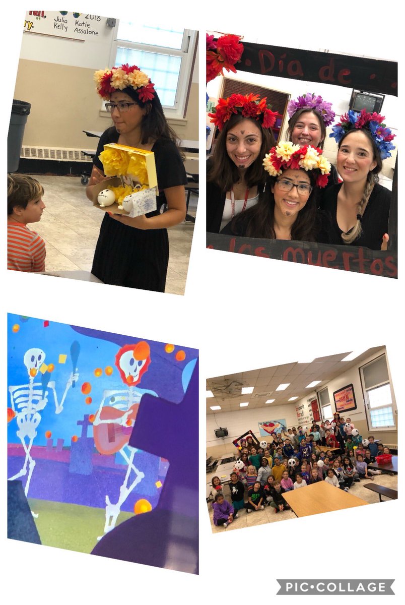 Celebrating Día de los muertos ⁦<a href="/Jackson_Ave/">Jackson Ave School</a>⁩ #MineolaProud ⁦<a href="/MrsRodr1guez/">Michelle Rodriguez</a>⁩ ⁦<a href="/MrsFabiitti/">Meagan Fabiitti</a>⁩ ⁦<a href="/missprincipato1/">Gina Panetta</a>⁩ ⁦<a href="/Pena_dual/">Erika Peña</a>⁩