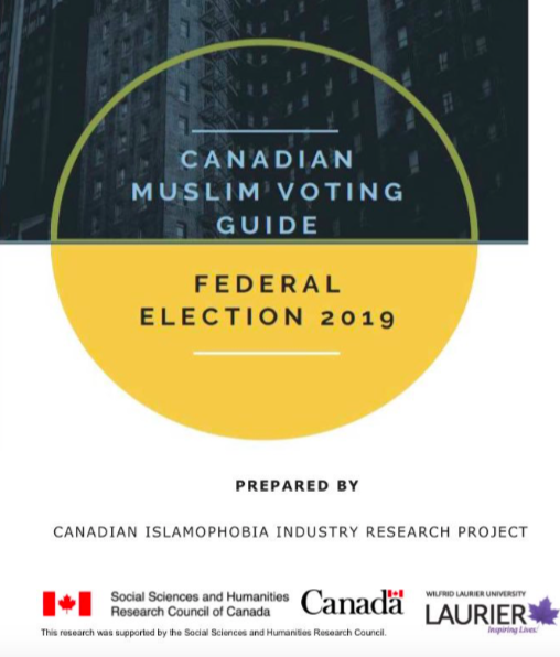 NewWorldHominin's tweet photo. Wilfrid Laurier University professor Jasmin Zine's "Canadian Muslim Voting Guide" has now scrubbed all references to receiving taxpayer funds via a federal grant from the Social Sciences and Humanities Research Council of Canada. https://t.co/1cPfKwPnEJ
