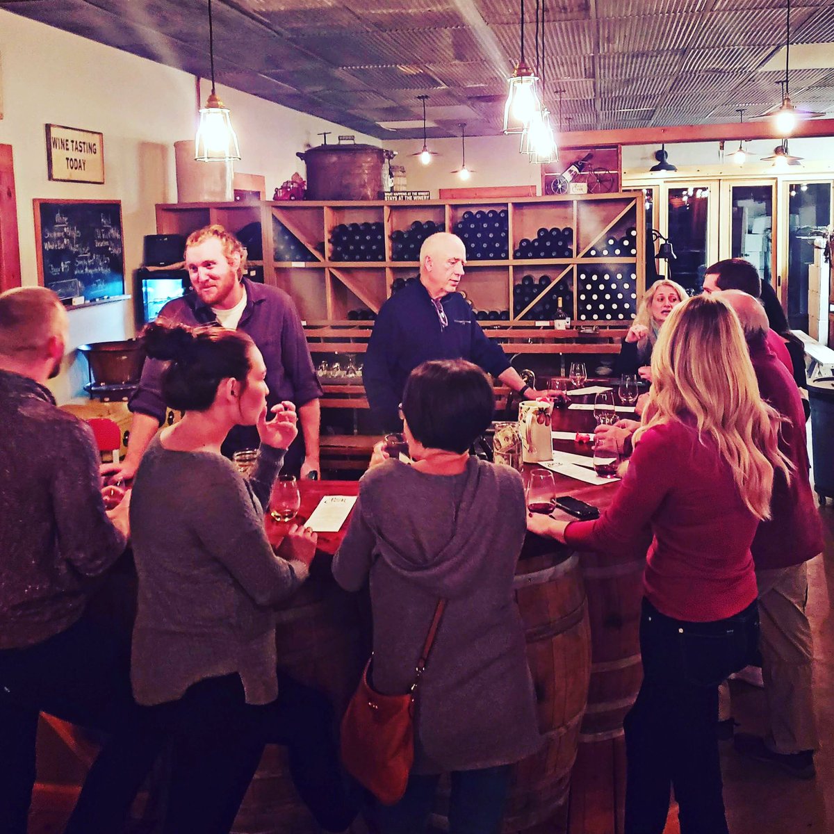 bearcreeknd's tweet photo. REMINDER! 

Our November hours start tonight! We are open -

FRIDAYS 4-8pm
SATURDAYS 1-5pm

Tonight we will be offering our Mulled Wine for $7 and featuring Pulled Pork Sandwiches until they are gone! 

See you at Bear Creek! 🍷 🐻 https://t.co/vi0NSduf9F