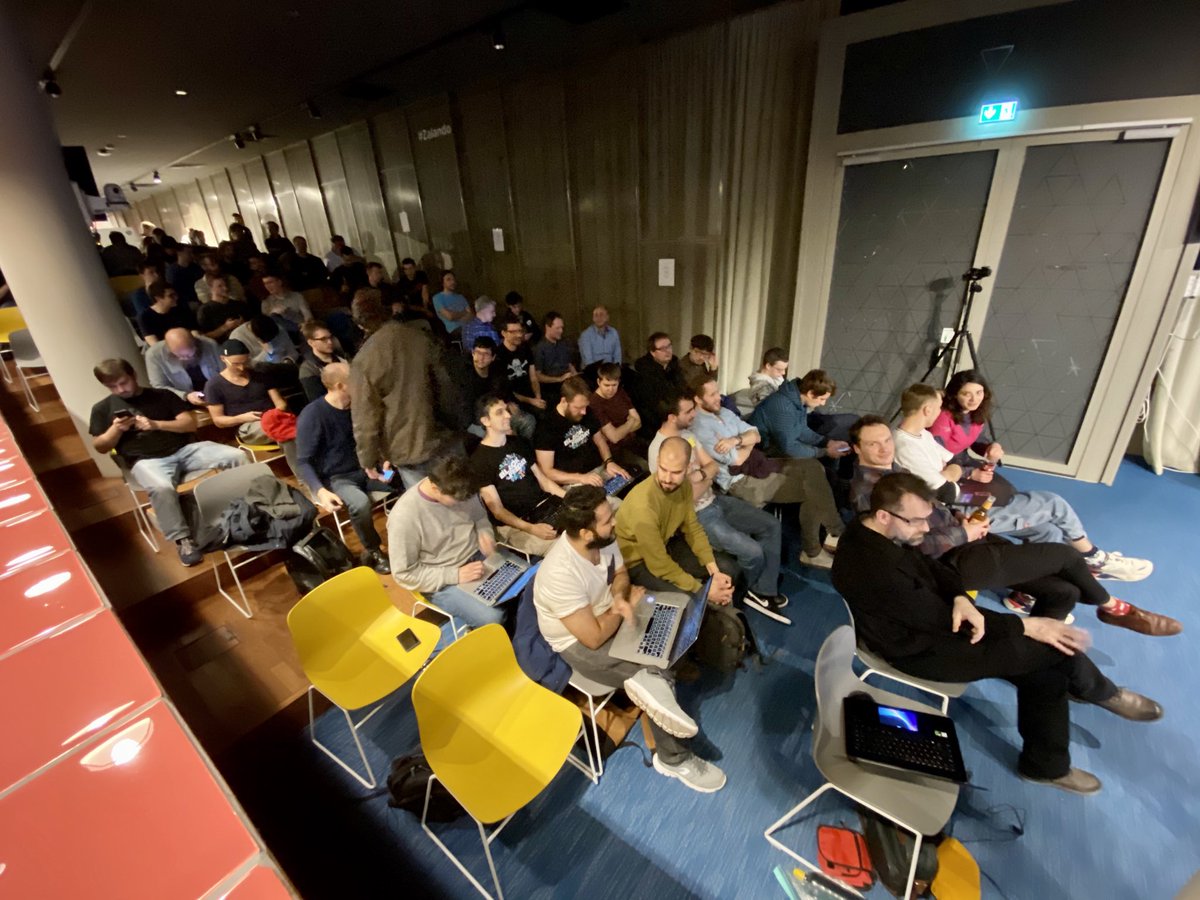 Great turnout for the #ZIO hackathon!