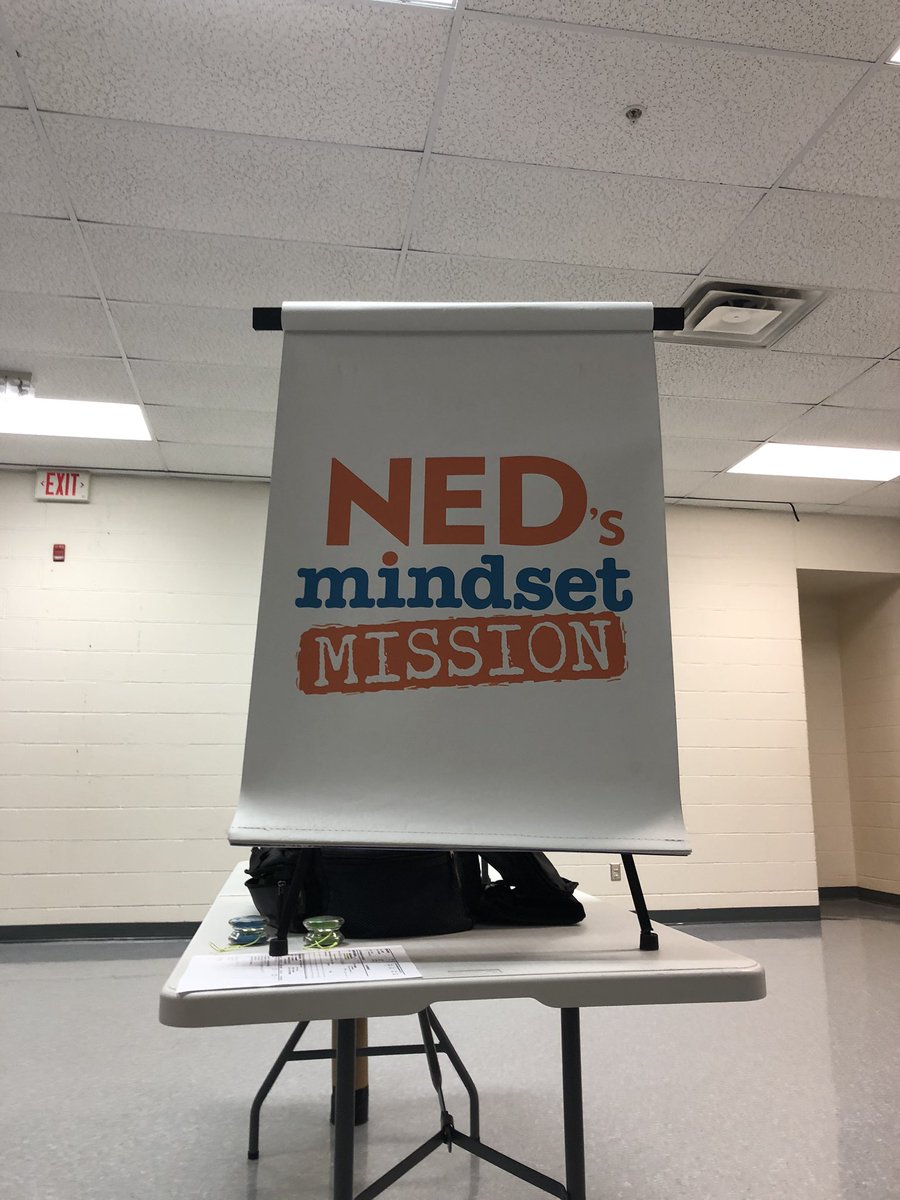 Mrs_DeThomasis's tweet photo. Inspiring kids to think positively with Ned’s mindset mission!! @SMD_YCDSB @ycdsb @AArcadi_SO https://t.co/s5oaePsded