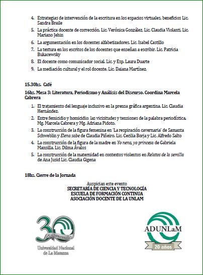 CLyE_UNLaM's tweet photo. Jornada de Transferencia sábado 2/11 de 12 a 18 hs.
https://t.co/DDn9WIsoBu https://t.co/yuFfkHAdyp