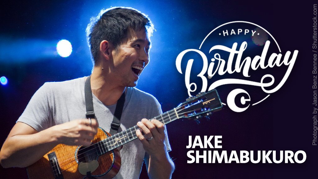 Happy birthday, Jake Shimabukuro! Jake has registered multiple songs and sound recordings for his ukulele stylings. 