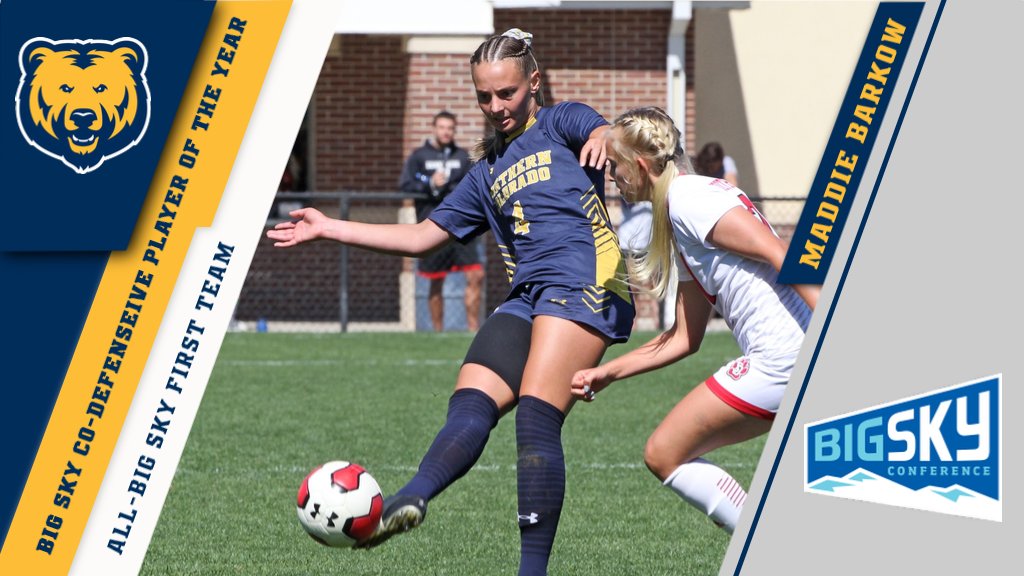 UNC_BearsSoccer's tweet photo. Congratulations to @maddiebarkow on being named Big Sky Co-Defensive Player of the Year! 🐻⚽️🏆

#GoUNCBears #BigSkySoccer https://t.co/uM6kBNCxpa