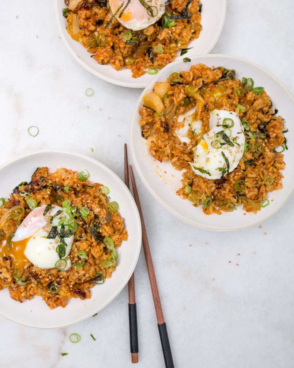 Not to get all judgy but you haven’t lived until you’ve had Kimchi Fried Rice with a soft boiled egg on top for breakfast. #nomiku #nomikumeals #sousvideegg #kimchifriedrice #kimchi #softboiledegg #nomnomnom #perfectbreakfast