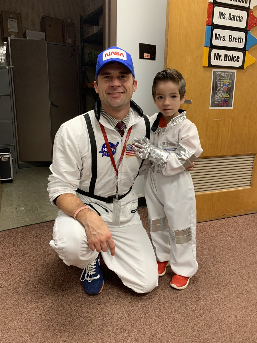 Best part of my day as principal of <a href="/WindomElem/">Windom Elementary</a> on Halloween? Bumping into@my fellow <a href="/NASA/">NASA</a> astronauts!!!