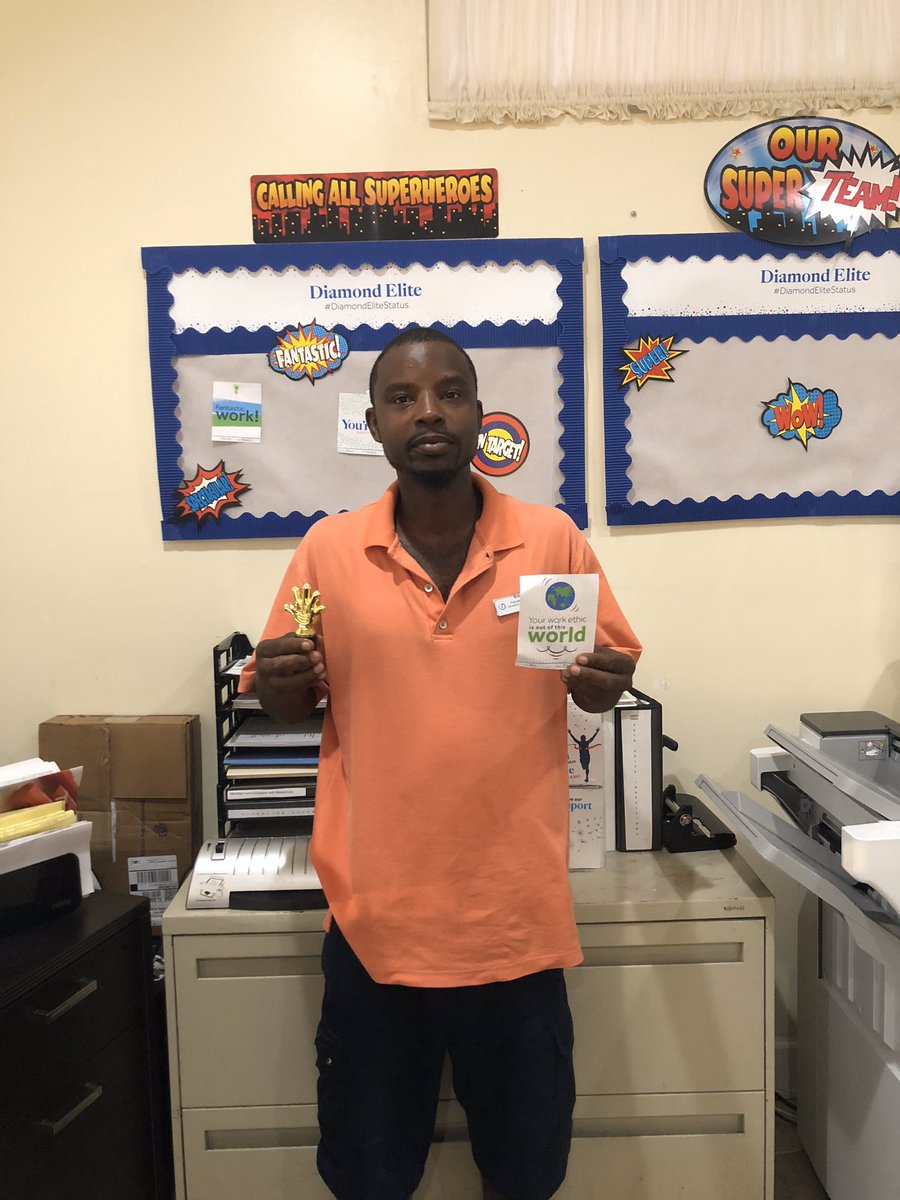 mandymock1's tweet photo. A BIG THANK YOU is in order for this guy! Beron “Bre”, our extremely hard working pool attendant at #TheCove, tackled an extremely challenging project for us - going above and beyond! Bre, our resort is better with you here!#DiamondEliteStatus  #LifeatDiamond https://t.co/yJbCS3Ie5z
