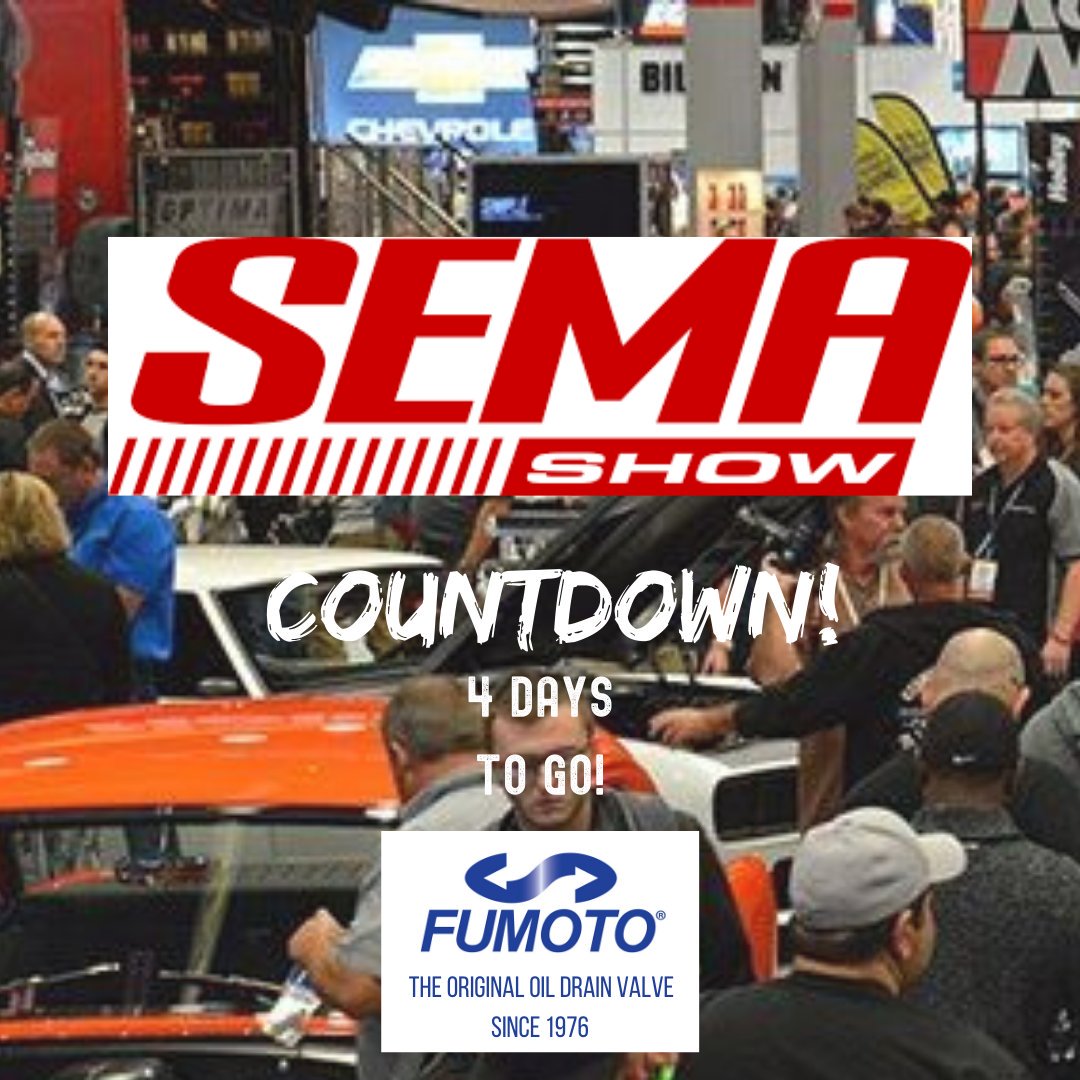 fumotousa's tweet photo. Next week! Follow us for live updates from The SEMA Show! #SEMA19 https://t.co/txbyHbjcjk