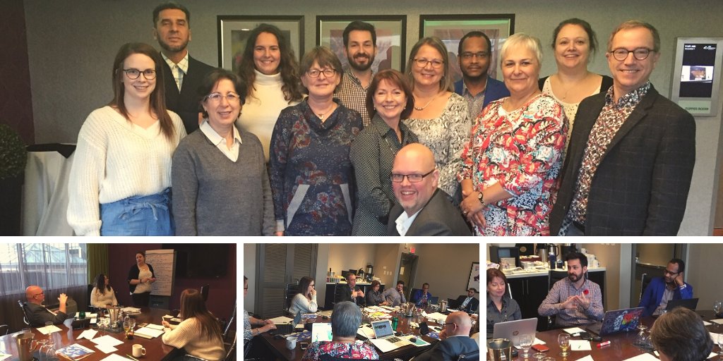 _ACELF's tweet photo. Nous sommes à Toronto pour préparer des ateliers en #constructionidentitaire pour les nouveaux enseignants! Il s’agit d’un nouveau projet formation en partenariat avec l’@ACUFC_info, @EnseigneCanada (FCE), l’@umoncton, l’@UofRegina et l’@LaurentianU. #acelf #frcan https://t.co/DhvbGIIvRL