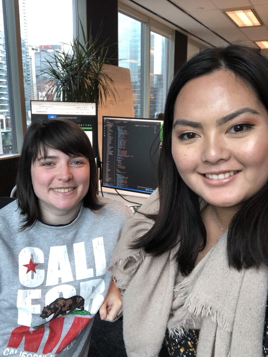 Learning and knowledge has no boundaries at Tribalscale because people here always empower me. Having only done Android dev prior, Leire has been the best mentor helping me quickly pick up Web dev to help our project succeed. Learning never stops here!👯‍♀️ #WomenInTech #Empowerment