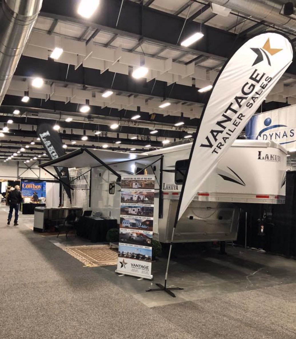 LakotaTrailers's tweet photo. "Another great day is about to start at the CFR! Stop by to look at the awesome Lakota stock combo we have on display, or drop by to simply chat. We look forward to seeing you there!" 📷: Vantage Trailers 

https://t.co/CmDblsVz8d 👊 #LakotaFOREVER #LakotaTrailers #StockTrailers https://t.co/zhHkdpAAv3