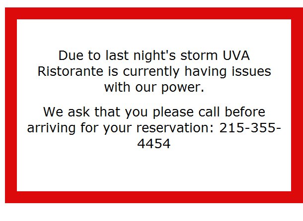 @UVARistorante tweet media