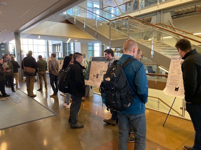 MU_MCW_BME's tweet photo. #MU_MCW_BME undergraduates involved in research projects with faculty mentors were able to present their work at the annual College of Engineering research day. https://t.co/xLGQ4oj7Xf