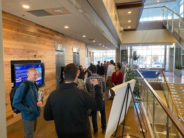 MU_MCW_BME's tweet photo. #MU_MCW_BME undergraduates involved in research projects with faculty mentors were able to present their work at the annual College of Engineering research day. https://t.co/xLGQ4oj7Xf