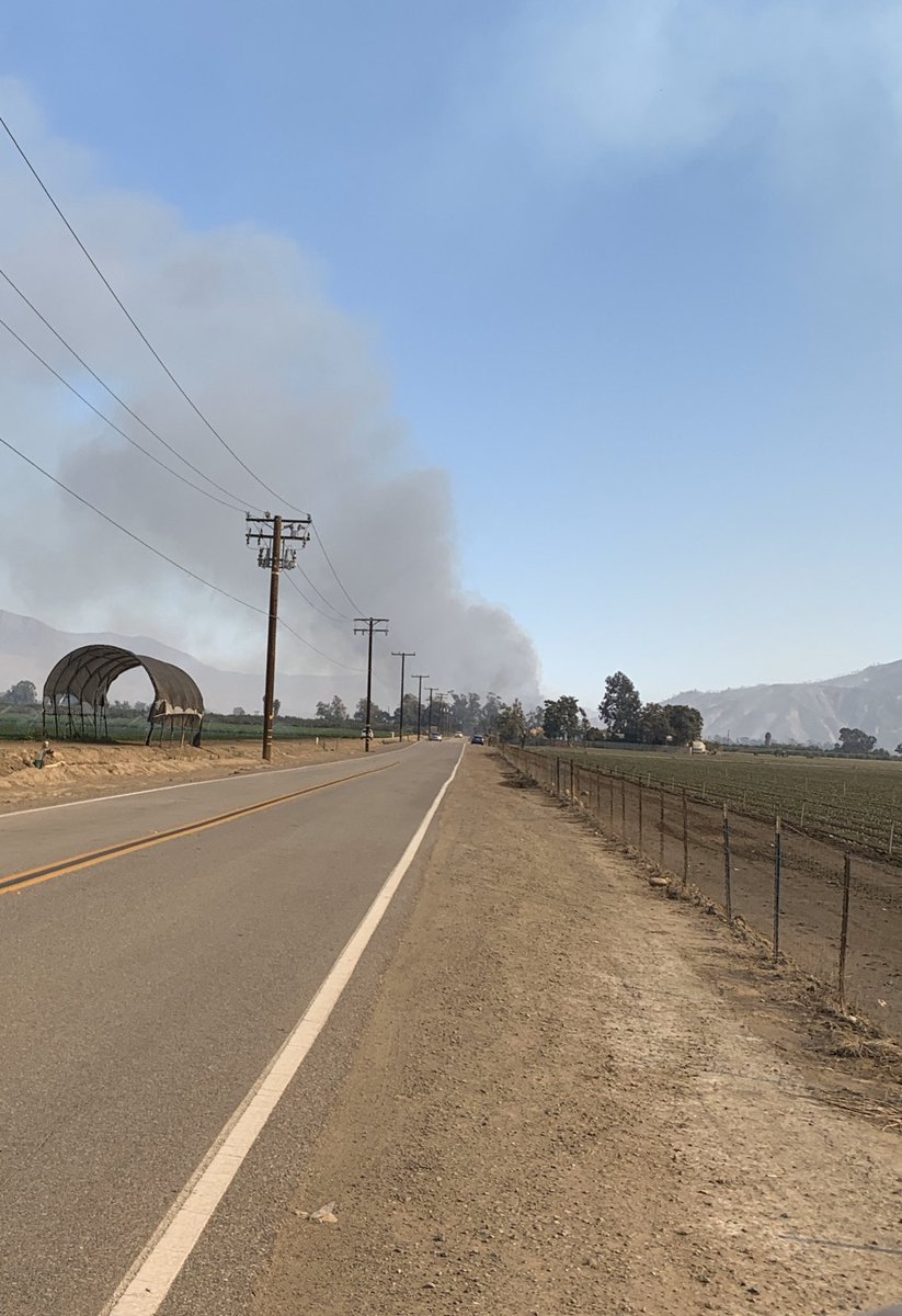 NicoleInThe805's tweet photo. @VCscanner The new spot fire you mentioned. https://t.co/rqqJ8GJp8C