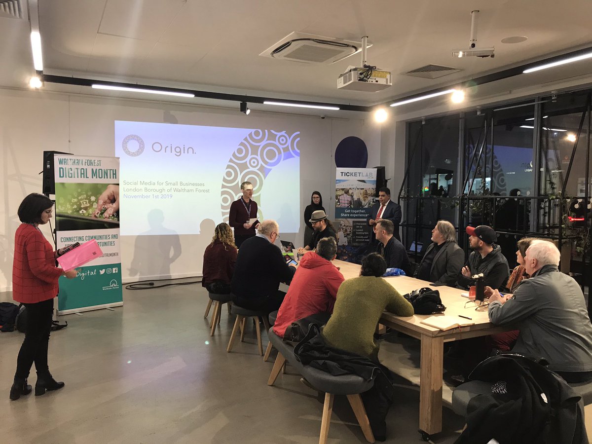 wfcouncil's tweet photo. The first day of Digital Month - #wfdigital - has been a great success, with this eveningβs social media masterclass by @OriginGrowthLtd now in full swing following todayβs Hackathon. Find out and sign up for events through the month by visiting https://t.co/z1Xv0WFvH8 https://t.co/XfMpsS8tg1