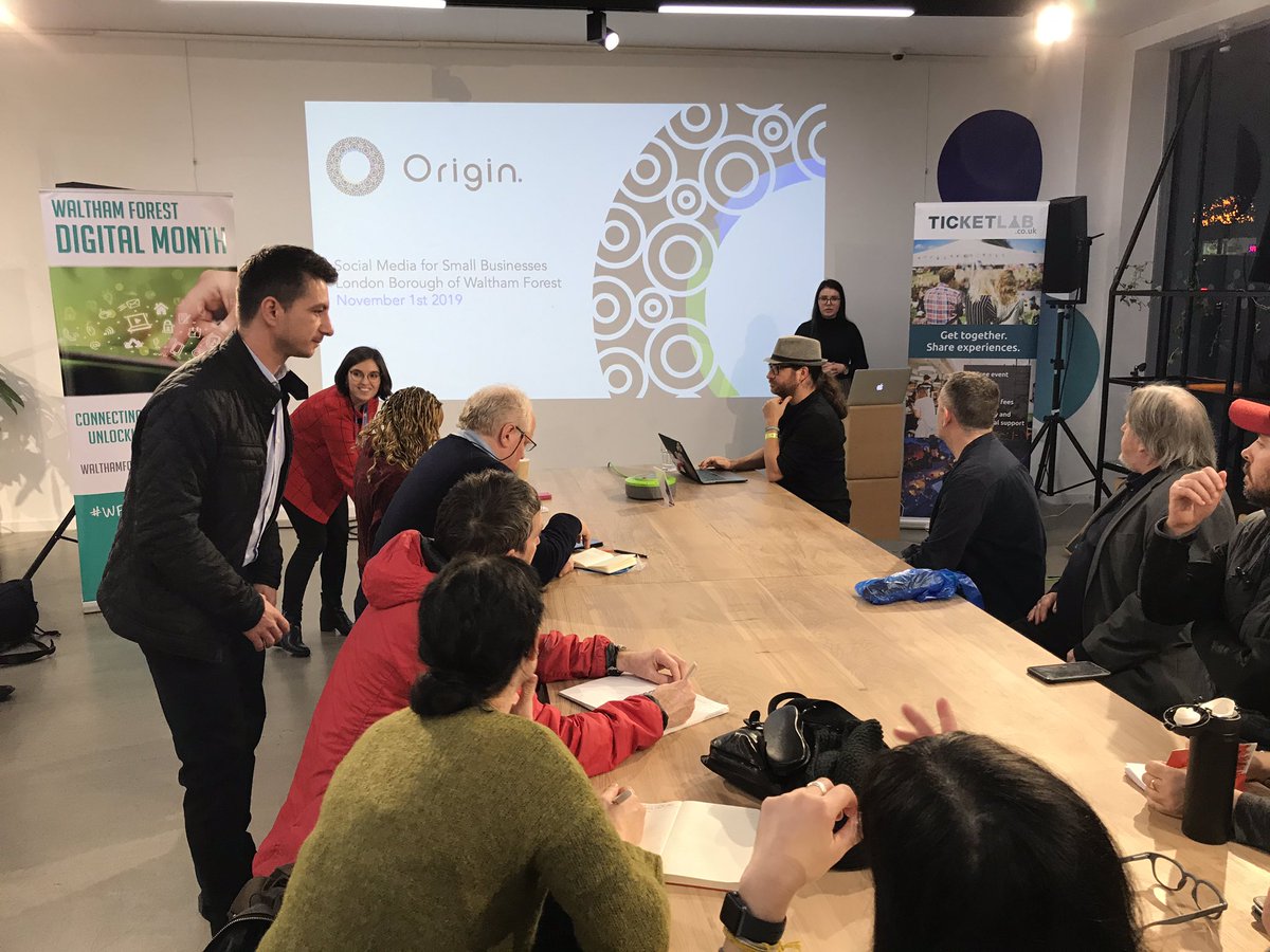 wfcouncil's tweet photo. The first day of Digital Month - #wfdigital - has been a great success, with this eveningβs social media masterclass by @OriginGrowthLtd now in full swing following todayβs Hackathon. Find out and sign up for events through the month by visiting https://t.co/z1Xv0WFvH8 https://t.co/XfMpsS8tg1