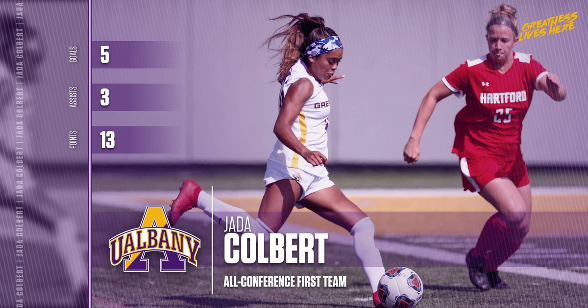 UAlbanyWSOC's tweet photo. Congratulations to our two All-Conference First Team selections: Meghan Cavanaugh and Jada Colbert.

#GreatnessLivesHere // #AEWSOC https://t.co/rRGe5eRFTo