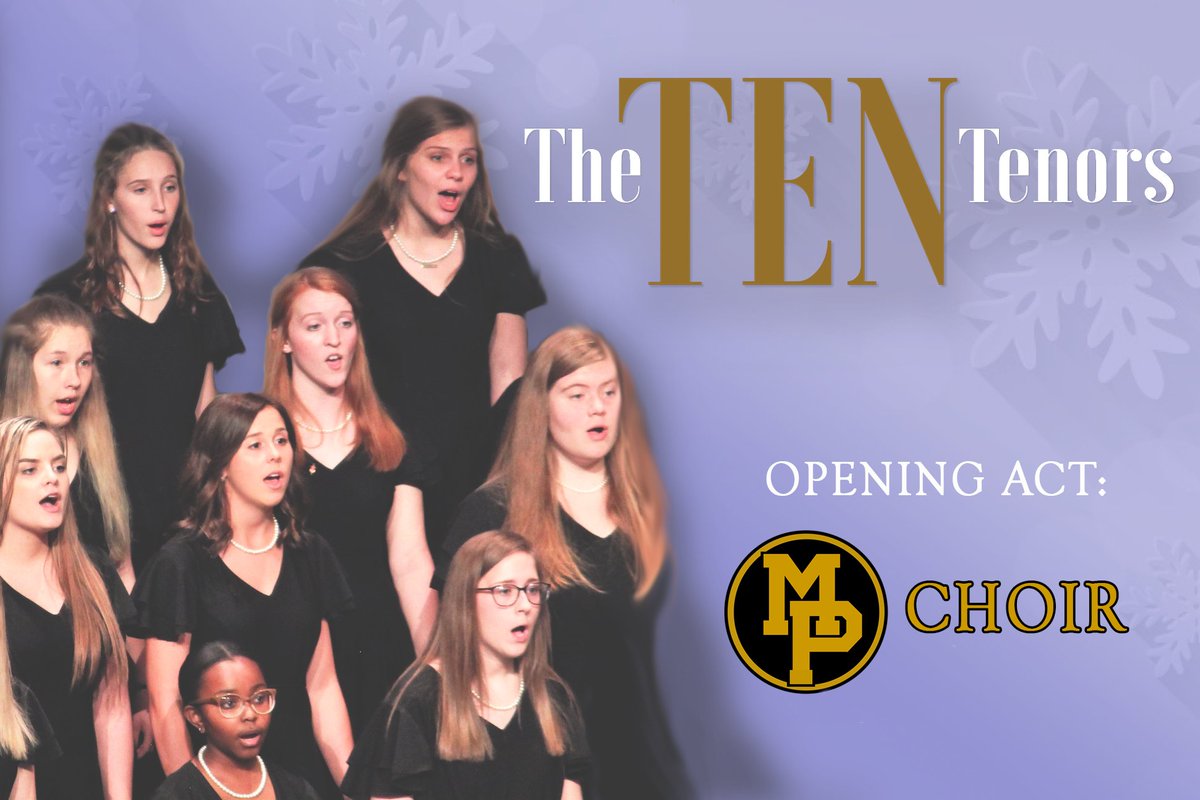 We're happy to announce that The TEN Tenors will host a masterclass with the MP Choir. Select choir members will then open for the international group at The TEN Tenors concert on Dec 13th! Reserve your seats today @ monroefinearts.org  #mcsfinearts #artseducation
