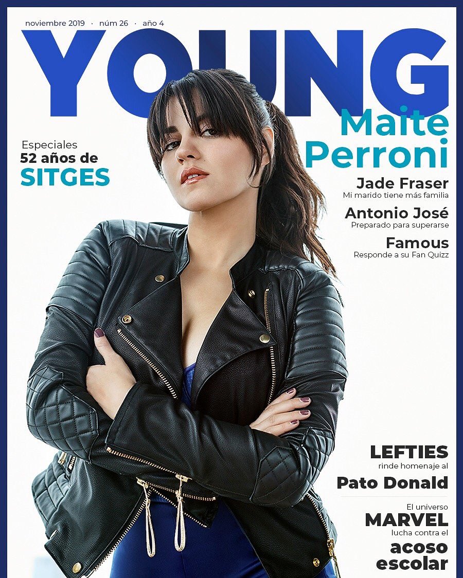 maiteperroni's tweet photo. Iniciando mes muy feliz en la @revistayoungEs 💙entren yaaa a https://t.co/TxUjDV9WNb para leer la revista completa 🙃 besos hasta España 🇪🇸 https://t.co/qFZbJTS1Wk