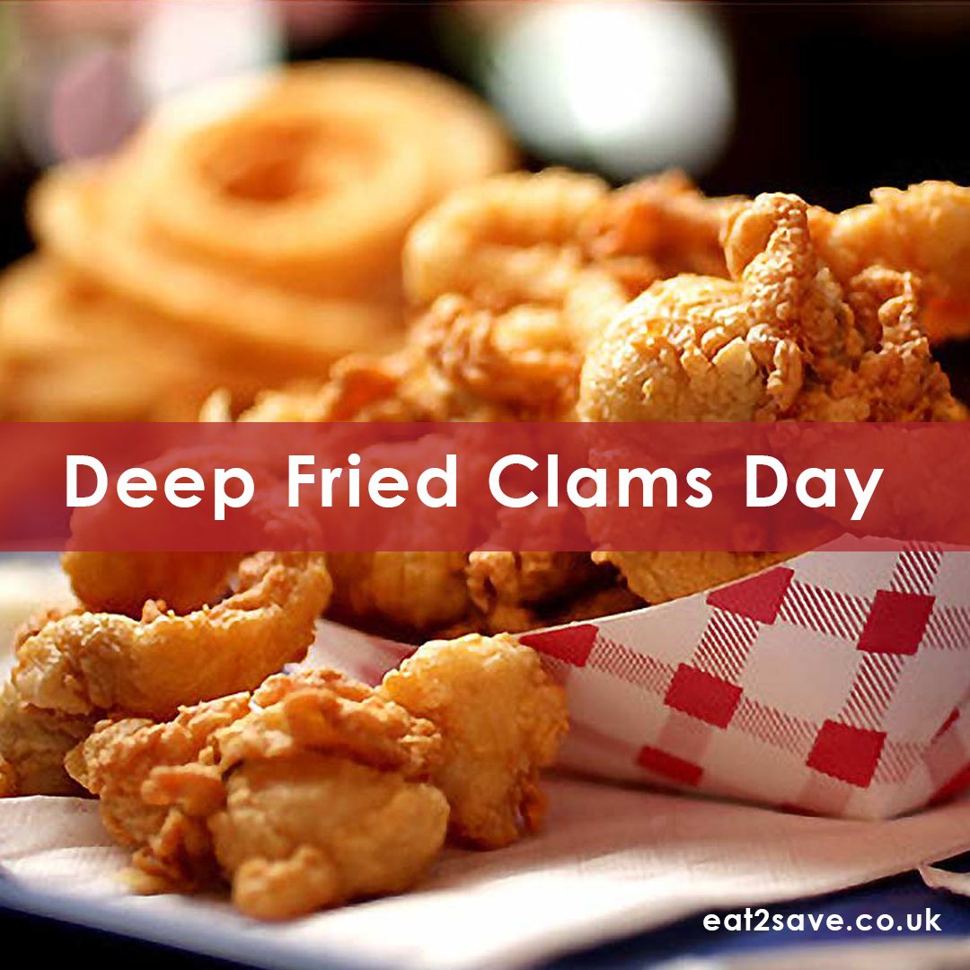 Eat2Save's tweet photo. Celebrate National Deep Fried Clams Day with https://t.co/rXpj1B5hoA and enjoy with family and friends.
#nationaldeepfriedclamsday #deepfriedclamsday #friedclamsday #deepfriedclams #clams #foodtakeaway #foodtakeout #indianrestaurant #dartford #kent #bexley #london https://t.co/hxeORGXjWl