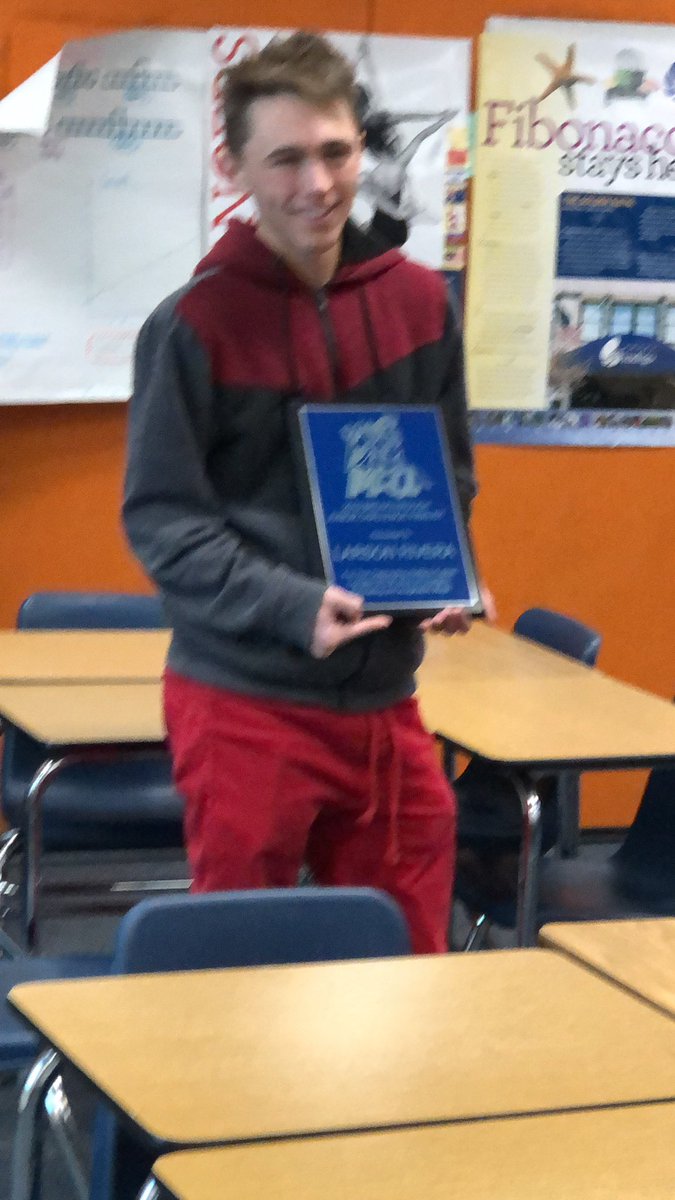 Congratulations to Larson Rivera as a breakthrough challenge finalist #lancerpride