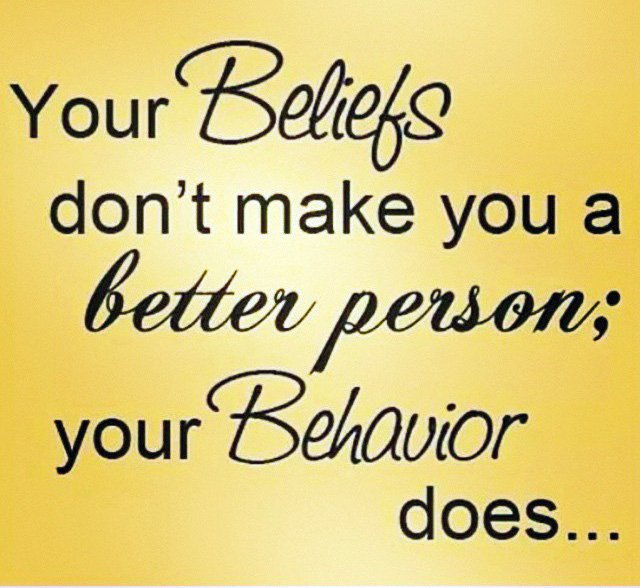 GowandaCSD's tweet photo. Your BELIEFS don't make you a better person; your BEHAVIOR does. 

#ThursdayThoughts #ThursdayMorning #Gowanda #PantherPride 

@TheObserverNY @drcimbricz @DrAGHSPrincipal @RebekahMoraites @CarrieDzierba @gowandasports https://t.co/NQCyTrShJ6