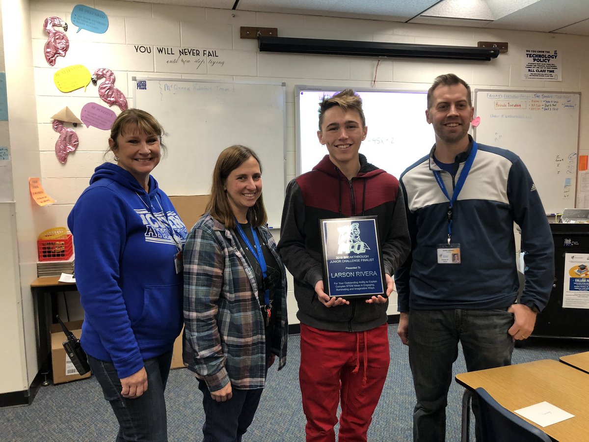 Representing McQueen High School with true #lancerpride