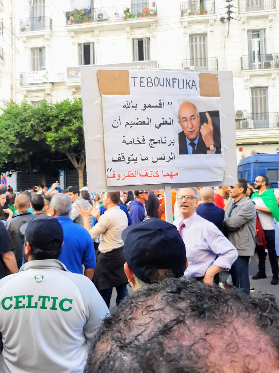 Tenbouneflika. 
1er novembre 2019, Alger. 
#Algerie #Algeria #Alger